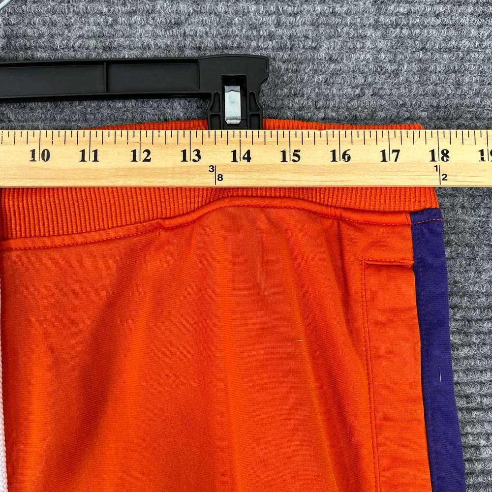 Vintage Y2K Clemson Tigers‎ Nike Team Track Pants Orange Athletic Warm Up L Mens